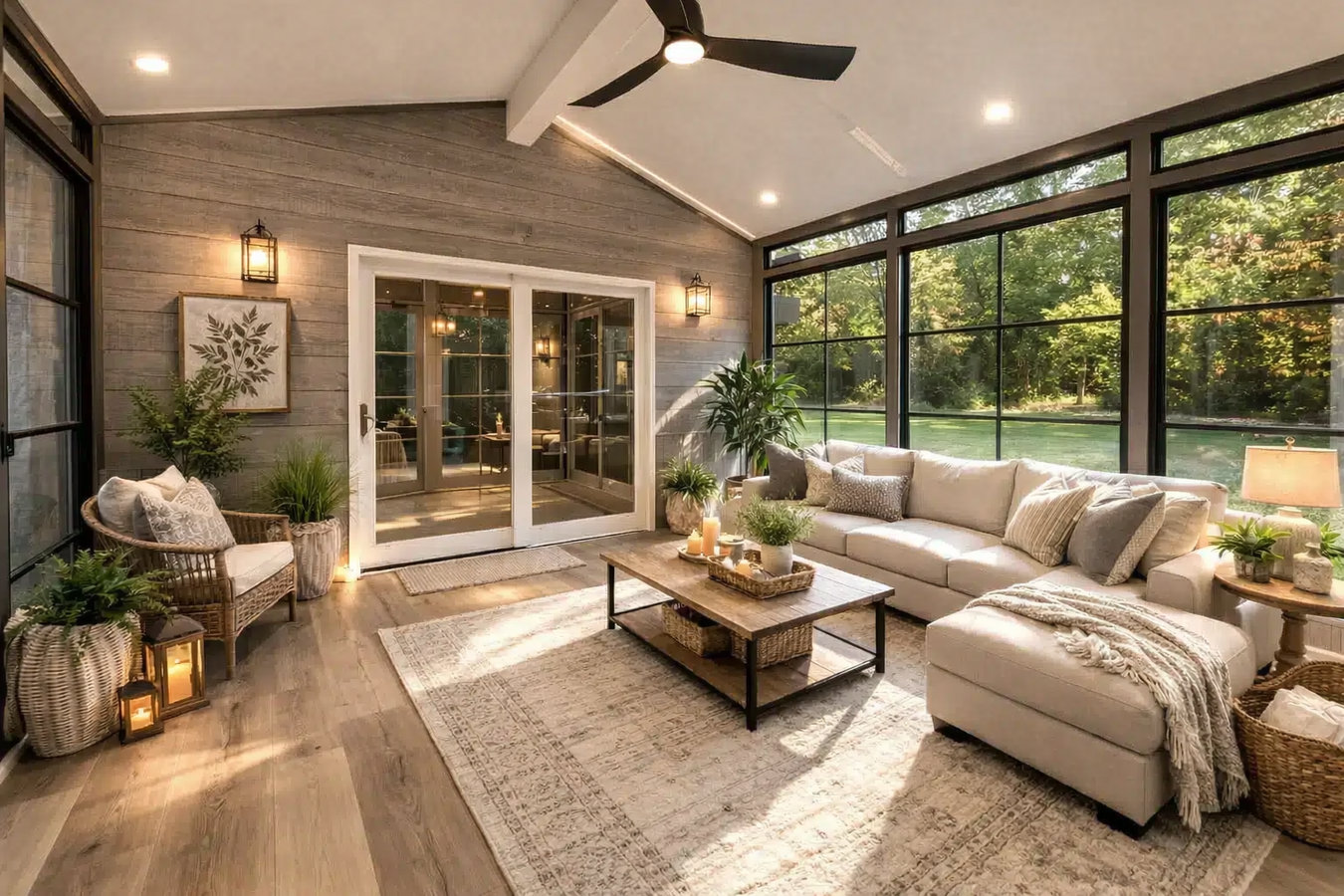 Vinyl sunrooms